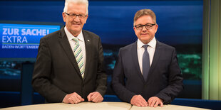 Winfried Kretschmann und Guido Wolf