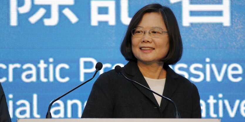 Tsai Ing-wen im Porträt