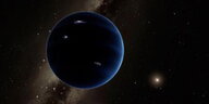 ein blauer Planet