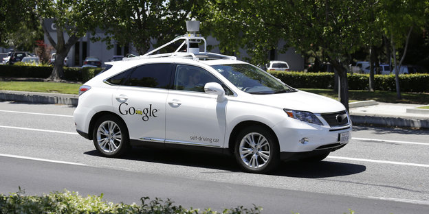 Selbststeuerndes Fahrzeug von Google