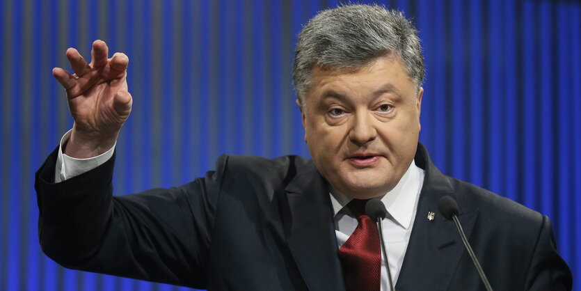 Der ukrainische Präsident Petro Poroschenko.