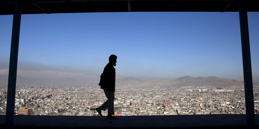 Blick auf Kabul